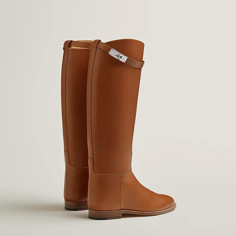 Giày Hermes Jumping Boot Nữ Nâu